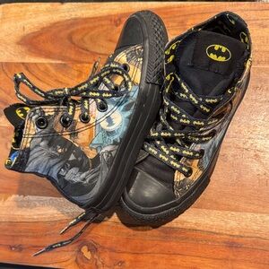 Converse All-Star Chuck Taylor Batman DC Comica Kids High-Top Sneakers - 11C
